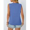 imageAUTOMET Womens Loose Fit Casual Flowy Tank Tops Trendy Sleeveless Summer Tops Clothing Outfits 2025Blue
