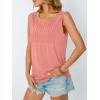 imageAUTOMET Womens Loose Fit Casual Flowy Tank Tops Trendy Sleeveless Summer Tops Clothing Outfits 2025Coral