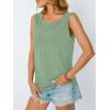 imageAUTOMET Womens Loose Fit Casual Flowy Tank Tops Trendy Sleeveless Summer Tops Clothing Outfits 2025Green