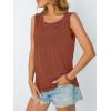 imageAUTOMET Womens Loose Fit Casual Flowy Tank Tops Trendy Sleeveless Summer Tops Clothing Outfits 2025Maple