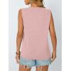 imageAUTOMET Womens Loose Fit Casual Flowy Tank Tops Trendy Sleeveless Summer Tops Clothing Outfits 2025Pink