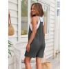 imageAUTOMET Womens Rompers Jumpsuits Summer Vacation Beach Outfits 2025 Shorts Overalls Jumpers Loose Casual Soft Fashion ClothesDeepgrey