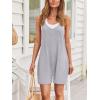 imageAUTOMET Womens Rompers Jumpsuits Summer Vacation Beach Outfits 2025 Shorts Overalls Jumpers Loose Casual Soft Fashion ClothesLightgrey