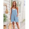 imageAUTOMET Womens Rompers Jumpsuits Summer Vacation Beach Outfits 2025 Shorts Overalls Jumpers Loose Casual Soft Fashion ClothesSkyblue