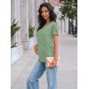 imageAUTOMET Womens Short Sleeve Shirts Dressy Lace Summer Tops 2025 Spring Trendy Casual TShirts Cute Work Outfits BlousesLight Green