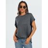 imageAUTOMET Womens Summer Tops Oversized Short Sleeve Business Casual T Shirts Trendy Fashion Clothes Spring Outfits 2025Dar Kgrey