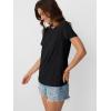imageAUTOMET Womens Summer Tops Workout Shirts Beach Vacation Outfits Business Tshirts Dressy Fashion Spring Clothes 2025Black