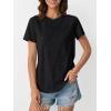 imageAUTOMET Womens Summer Tops Workout Shirts Beach Vacation Outfits Business Tshirts Dressy Fashion Spring Clothes 2025Black