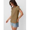 imageAUTOMET Womens Summer Tops Workout Shirts Beach Vacation Outfits Business Tshirts Dressy Fashion Spring Clothes 2025Coffee