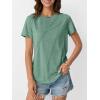 imageAUTOMET Womens Summer Tops Workout Shirts Beach Vacation Outfits Business Tshirts Dressy Fashion Spring Clothes 2025Lightgreen