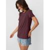imageAUTOMET Womens Summer Tops Workout Shirts Beach Vacation Outfits Business Tshirts Dressy Fashion Spring Clothes 2025Winered