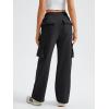 imageAUTOMET Womens Sweatpants Wide Leg Cargo Barrel Pants Fall Fashion Outfits Sweats Baggy Winter Clothes Parachute JoggersBlack