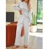 imageAUTOMET Womens Sweatsuits 2 Piece Outfits Fall Sweat Sets Lounge Hoodies and Cargo Pants Wide Leg with PocketsGrey