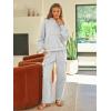 imageAUTOMET Womens Sweatsuits 2 Piece Outfits Fall Sweat Sets Lounge Hoodies and Cargo Pants Wide Leg with PocketsGrey