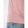imageAUTOMET Womens Tank Tops 2025 Sleeveless Square Round Neck Ruched Spring Summer Tee Shirts Basic Outfits Trendy ClothesPink