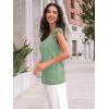 imageAUTOMET Womens Tops Casual Dressy Lace Summer Tee 2025 Cap Sleeve T Shirts Cute Basic Trendy Fashion Spring OutfitsGreen