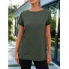 imageAUTOMET Womens Tops Shorts Sleeve Shirts for Summer Spring Beach Vacation Plus Size Oversized Casual Tee for Teen Girls 202502armygreen