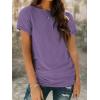 imageAUTOMET Womens Tops Shorts Sleeve Shirts for Summer Spring Beach Vacation Plus Size Oversized Casual Tee for Teen Girls 202502lavenderpurple