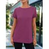 imageAUTOMET Womens Tops Shorts Sleeve Shirts for Summer Spring Beach Vacation Plus Size Oversized Casual Tee for Teen Girls 202502purple
