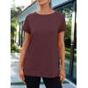 imageAUTOMET Womens Tops Shorts Sleeve Shirts for Summer Spring Beach Vacation Plus Size Oversized Casual Tee for Teen Girls 202502winered