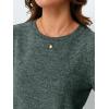 imageAUTOMET Womens Tops Summer Sweater Long Tunic Dressy Casual Blouses Business Cute Trendy Short Sleeve Shirt 2025Darkgreen