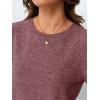 imageAUTOMET Womens Tops Summer Sweater Long Tunic Dressy Casual Blouses Business Cute Trendy Short Sleeve Shirt 2025Wine