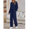imageAUTOMET Womens Track Suits Set Sweatsuits Two Piece Outfits Lounge Sets Half Zip Lapel Sweatshirts Fall Fashion ClothesNavyblue