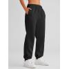 imageAUTOMET Womens Winter Casual Baggy Fleece Lined Sweatpants Fashion High Waisted Joggers Pants Athletic Clothes with PocketsBlack