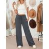 imageAUTOMET Womes Pajama Pants Wide Leg Comfy Casual Lounge Yoga Pants High Waisted Drawstring Bottoms Fall Trendy 2025Darkgrey