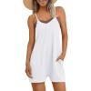 imageAUTOMET Womens Rompers Jumpsuits Summer Vacation Beach Outfits 2025 Shorts Overalls Jumpers Loose Casual Soft Fashion ClothesWhite