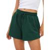 imageAUTOMET Womens Summer Shorts Casual Sweat Athletic Spring Outfits Beach Vacation Clothes Comfy Fall Fashion 2025Darkgreen