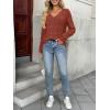 imageAUTOMET Long Sleeve Shirts Womens Tops Fall Fashion Business Casual Outfits 2025 V Neck T Shirts Sweaters TrendyCaramel