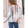 imageAUTOMET Long Sleeve Shirts for Women Pleated Dressy Casual Business Blouses Trendy Fashion Tunic Basic TopsGradient Multi