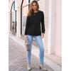 imageAUTOMET Womens Long Sleeve Crewneck Shirts Fall Winter Casual Work Tops Loose Fit Clothes Trendy Basic Outfits 2025Black