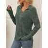 imageAUTOMET Womens Long Sleeve Shirts Fall Fashion Tops V Neck Tunic 2025 Dressy Casual Sweater Winter Clothes Trendy OutfitsGreen