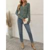 imageAUTOMET Womens Long Sleeve Shirts Fall Fashion Tops V Neck Tunic 2025 Dressy Casual Sweater Winter Clothes Trendy OutfitsGreen