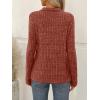 imageAUTOMET Womens Long Sleeve Shirts Fall Fashion Tops V Neck Tunic 2025 Dressy Casual Sweater Winter Clothes Trendy OutfitsMaple