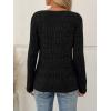 imageAUTOMET Womens Long Sleeve Shirts Fall Tops Fashion Outfits 2025 Asymmetric Square Neck Sweaters Dressy Casual Tunic ClothesBlack
