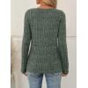 imageAUTOMET Womens Long Sleeve Shirts Fall Tops Fashion Outfits 2025 Asymmetric Square Neck Sweaters Dressy Casual Tunic ClothesGreen