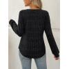 imageAUTOMET Womens Long Sleeve Shirts Fall Tops Tunic Fashion Outfits 2025 Dressy Casual Loose Fit Sweater Clothes Curved HemBlack