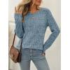 imageAUTOMET Womens Long Sleeve Shirts Fall Tops Tunic Fashion Outfits 2025 Dressy Casual Loose Fit Sweater Clothes Curved HemBlue