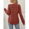 imageAUTOMET Womens Long Sleeve Shirts Fall Tops Tunic Fashion Outfits 2025 Dressy Casual Loose Fit Sweater Clothes Curved HemCaramel