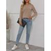 imageAUTOMET Womens Tops Long Sleeve Shirts Fall Fashion Clothes Henley Dressy Casual Blouses Trendy 2025Khaki