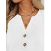 imageAUTOMET Womens Tops Long Sleeve Shirts Fall Fashion Clothes Henley Dressy Casual Blouses Trendy 2025White
