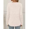 imageAUTOMET Womens V Neck Long Sleeve Shirts Casual Lightweight Tunic Sweaters Fall Fashion Tops Trendy Dressy Clothes 2025Apricot