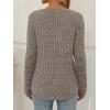 imageAUTOMET Womens V Neck Long Sleeve Shirts Casual Lightweight Tunic Sweaters Fall Fashion Tops Trendy Dressy Clothes 2025Coffee