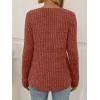 imageAUTOMET Womens V Neck Long Sleeve Shirts Casual Lightweight Tunic Sweaters Fall Fashion Tops Trendy Dressy Clothes 2025Maple