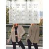 imageAUTOMET Fall Outfits for Women 2025 Fashion Clothes Winter Waffle Knit Clothing Oversized Button Down ShirtApricot