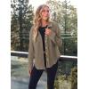 imageAUTOMET Fall Outfits for Women 2025 Fashion Clothes Winter Waffle Knit Clothing Oversized Button Down ShirtCoffee