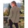 imageAUTOMET Fall Outfits for Women 2025 Fashion Clothes Winter Waffle Knit Clothing Oversized Button Down ShirtCoffee